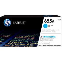 [HPCF451A] TONER CIANO HP 655A COLOR LASERJET ENTERPRISE SERIE M652-M653-M681-M683