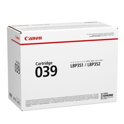 [CAN0287C001] TONER CRG 039 NERO PER LBP351x/352x 11.000 pages