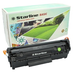 [STLQ2612A] Toner Nero Compatibile Starline BASIC per X HP LJ 1010 1012 1015 3015 3020 3030