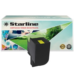 [STLLELCS410Y] Toner Ric. Giallo per Lexmark CS410 pag3000