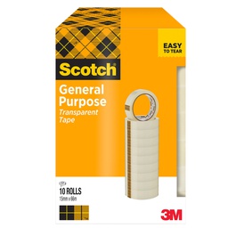 [45175] TORRE 10 RT NASTRO ADESIVO Scotch® 508 15MMX66M IN PPL