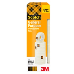 [45174] TORRE 8 RT NASTRO ADESIVO Scotch® 508 19MMX33M IN PPL