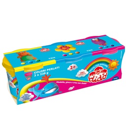 [51278] TRIS BARATTOLI DIDO' 220GR GIALLO-MAGENTA-BLU