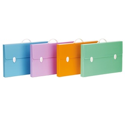 [89129] Valigetta polionda Every Line Pastel 27x37,5cm dorso 8cm Favorit