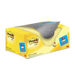 [73087] VALUE PACK 16+4 BLOCCO 100fg Post-it® Giallo Canary 38x51mm 72GR 653CY-VP20