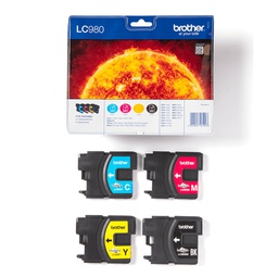 [BROLC980VP] VALUE PACK NERO CIANO MAGENTA GIALLO DCP-145C