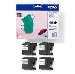 [BROLC227XLVAL] VALUE PACK NERO CIANO MAGENTA GIALLO LC227XL