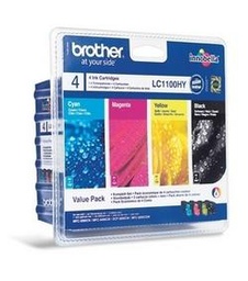 [BROLC1100HVP] VALUE PACK NERO CIANO MAGENTA GIALLO MFC-6490CW BLISTER ALTA CAPACITA'