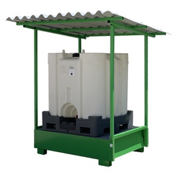 [97465] Vasca di raccolta a tenuta stagna coperta 1150lt