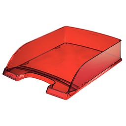 [53615] Vaschetta portacorrispondenza STANDARD PLUS rosso trasp. LEITZ