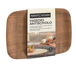 [91152] Vassoio antiscivolo in legno frassino 28x20cm