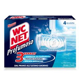 [70895] WC NET TAVOLETTA PROFUMOSO OCEAN FRESH (4X34GR