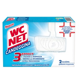 [89431] WC NET tavoletta solida Candeggina Extra White x 2