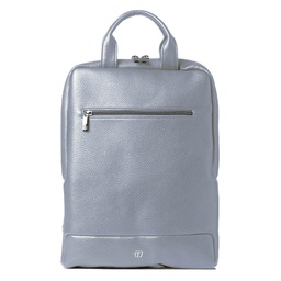 [96372] Zaino slim Gate Trended ecopelle dim. 28x38x10cm azzurro InTempo