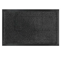 [60975] ZERBINO ASCIUGAPASSI NEVADA 60X90CM GRIGIO ANTRACITE VELCOC