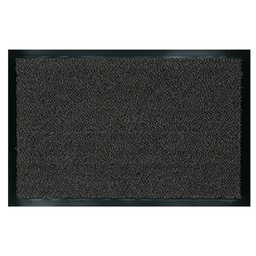 [86775] ZERBINO ASCIUGAPASSI NEVADA 90X150CM GRIGIO ANTRACITE VELCOC