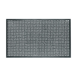 [71234] ZERBINO IN GOMMA ENTRANCE NERO 91X153CM VELCOC