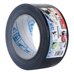 [101950] Nastro telato americano USA PREMIUM 50mmx50mt nero Geko