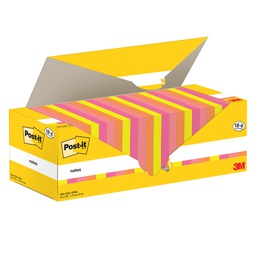 [101847] Cf. 24pz blocco 90fg. Post-it® Notes 76x76mm 654-COL-VP24 colori ass.
