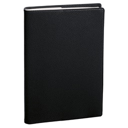 [66050] Agenda settimanale Presidente 21x27cm Impala nero 2027 Quo Vadis