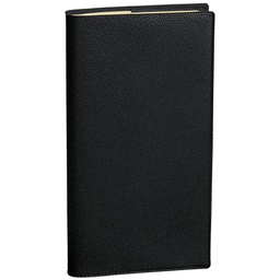 [69965] Agenda Planing Planital c/spirale 8,8x17cm Impala nero 2027 Quo Vadis