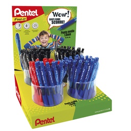 [83899] Expo 96 penna sfera scatto iFeel Wow colori assortiti Pentel