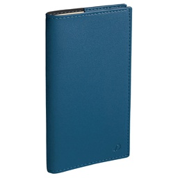 [94613] Agenda Planing Planital c/spirale 8,8x17cm Soho blu acciaio 2027 Quo Vadis