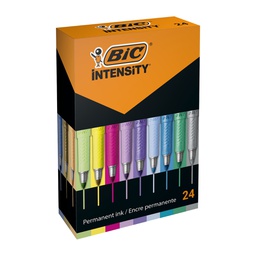 [95646] Astuccio 24 marcatori Intensity colori assortiti BIC