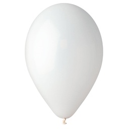 [99154] Busta 25 palloncini in lattice D26cm bianco Big Party