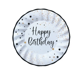 [99168] 8 piatti D20cm Happy Birthday Big Party
