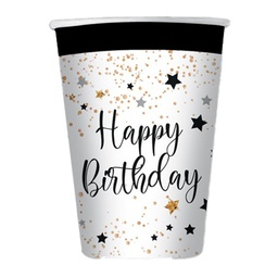 [99169] 8 bicchieri in carta cc.200 Happy Birthday Big Party