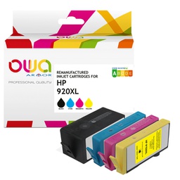 [ARMK10319] Armor Cartuccia BK/C/M/Y per HP 920XL -50 ml/12ml-C