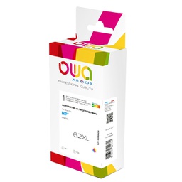 [ARMK20584] Armor Cartuccia C/M/Y per HP 62XL -18ml