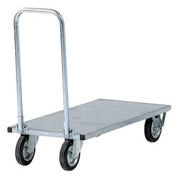 [99050] Carrello da lavoro con manici pieghevoli e pianale portata 250kg