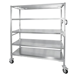 [99061] Carrello da lavoro 5 piani zincato