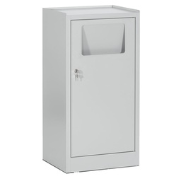 [99075] Armadietto portabiancheria con sacco 50x40x100cm grigio RAL7038