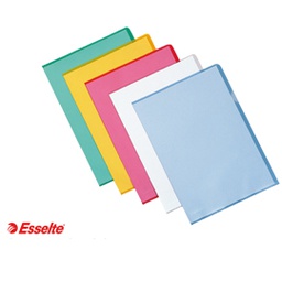 [80214] 25 CARTELLINE A L 21X30 GIALLO DE LUXE PPL B.A ESSELTE