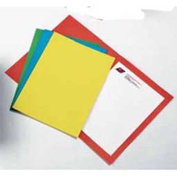 [48039] 50 CARTELLINE SEMPLICI GIALLO SOLE BRISTOL 200GR