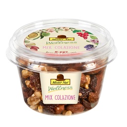 [99527] Mix frutta secca e disidratata mix colazione bicchiere 125g Mister Nut