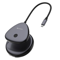 [VERB32147] Verbatim Share My Screen 4K_USB-C Wireless Display adapter con Hub WDA-02