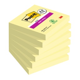 [98958] Value pack 4+2 Post-it® Super Sticky, Giallo Canary, 76x76 mm 90 fogl/blocco