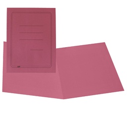 [96196] 100 cartelline semplici magenta c/stampa 145gr