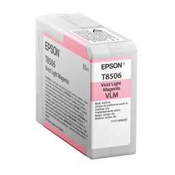 [EPST85060N] Epson Cartuccia Vivid Light Magenta T85060N UltraChrome HD ink 80ml