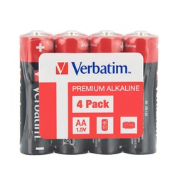 [VERB49501] Verbatim 4 PILE AA ALKALINE STILO