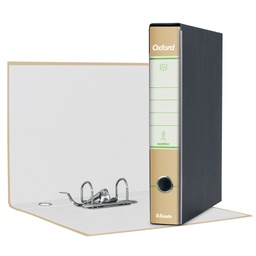 [100127] Registratore OXFORD GREEN G84 avana dorso 5cm f.to protocollo ESSELTE