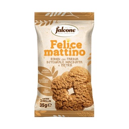 [100330] Biscotti rombi con farina integrale 35gr Falcone