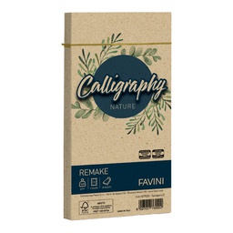 [100422] 25 buste Calligraphy Remake 120gr 110x220mm spiaggia Favini