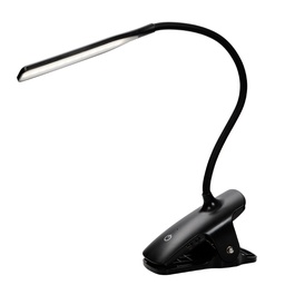 [100602] Lampada LEDCLIP 2,8W Nero Alba