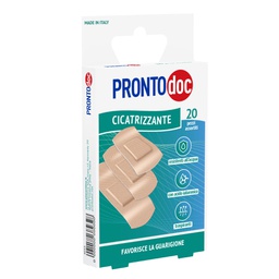 [100700] Scatola 20 cerotti cicatrizzanti con acido ialuronico assortiti ProntoDoc