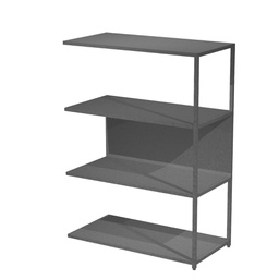 [101064] MODULO AGGIUNTIVO libreria Modular 90x44H122cm con struttura ANTRACITE - ANTRAC